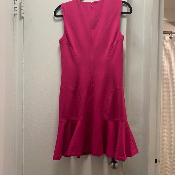 Diane Von Furstenburg Pink BodyCon Mini Dress - Picture 4 of 7